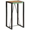 vidaXL Baro stalas, 60x55x110cm, perdirbtos medienos masyvas