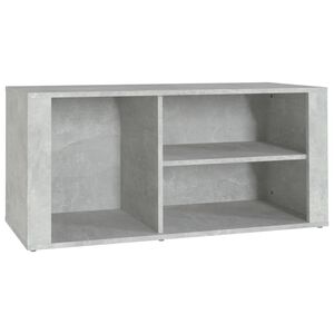 vidaXL Spintelė batams, betono pilka, 100x35x45cm, apdirbta mediena
