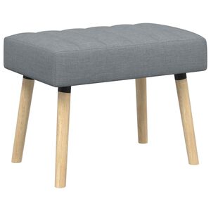 vidaXL Kanalo pamink&scaron;tintas suolas &Scaron;viesiai pilka 60 x 40 x 45 cm