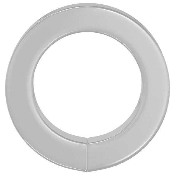 vidaXL Spyruoklinis plovimas 2 pcs Balta 13 x 1 mm Geležis