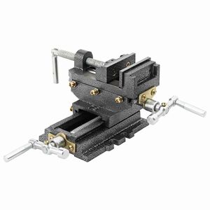 vidaXL Rankinis kryžminio slydimo gręžtuvas-spaustuvas, 70mm