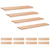 vidaXL Laiptų pakopos 12 vnt. 120 x 30 x 2 cm Natūrali