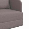 vidaXL Sofa lova Taupe 65 x 80 x 83 cm Aksomas