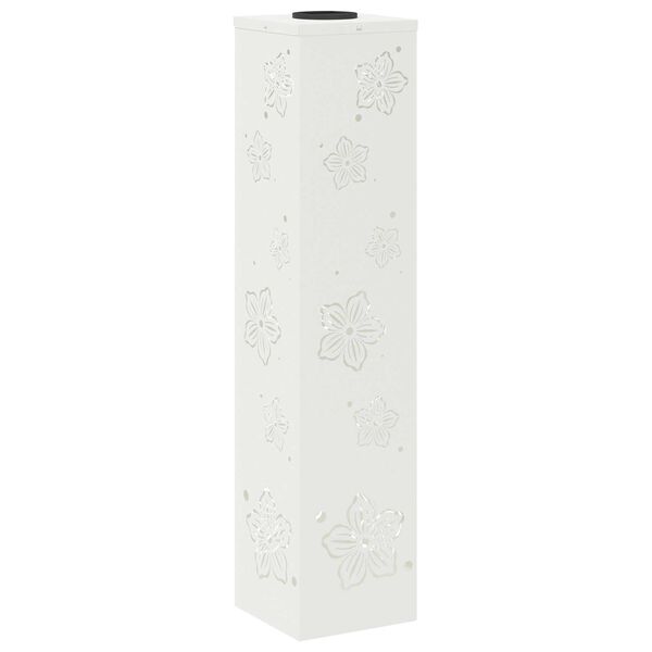 vidaXL Saulės LED &scaron;aligatvio &scaron;viesa 2 pcs Balta