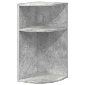 vidaXL Žurnalinis staliukas Betono pilka 29,6 x 29,6 x 60 cm