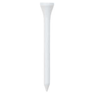 vidaXL Golfo kamuoliukų laikikliai, 1000vnt., baltas, 83mm, bambukas