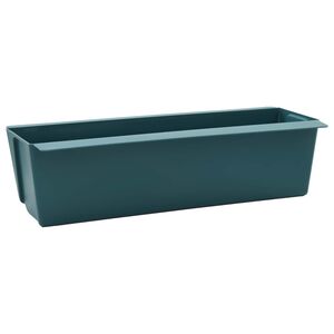 vidaXL Gėlių dėžės Euro paletėms 24 vnt. Žalia 36 x 13,5 x 9,5 cm