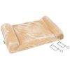 415654 Kerbl Windowsill Cat Bed Beige 36x56 cm 82656