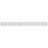 vidaXL Vielinė tinklinė tvora su flan&scaron;ais, žalios spalvos, 1,6x25 m