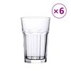 vidaXL Stiklinės, 6vnt., 415 ml