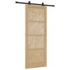 vidaXL Slankios durys ORKDAL Natūrali 83 x 211 cm