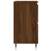 vidaXL &Scaron;oninė spintelė, ruda ąžuolo, 60x35x70cm, apdirbta mediena