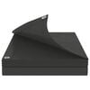 vidaXL Tent su kilpom Antracito pilka 8 x 10 m 90 gsm PE