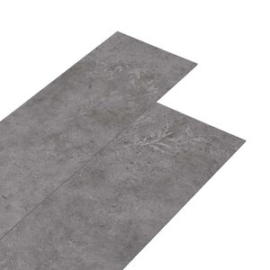vidaXL Grindų lentos Betono pilka 5,02 m&sup2; 36 vnt. PVC