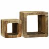vidaXL TV vienetai 2 vnt. Ruda 36 x 30 x 36 cm Kietas mango medis
