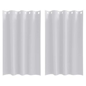 vidaXL Užuolaidos su žiedais, blokuojančios &scaron;viesą 2 pcs