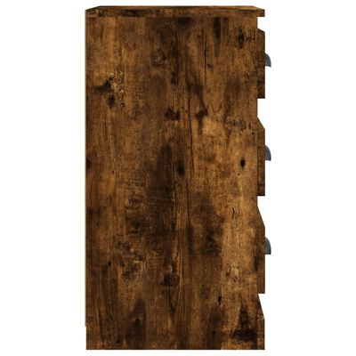 vidaXL Šoninė spintelė, dūminio ąžuolo, 36x35,5x67,5cm, mediena