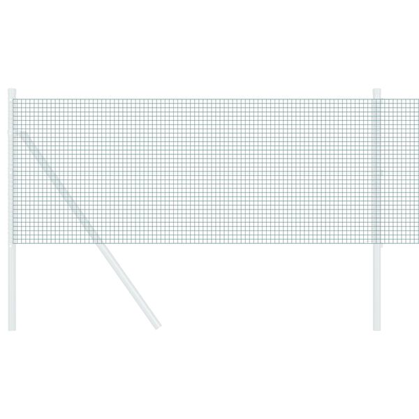 vidaXL Suvirinto vielos tvoros Žalia 0.5 x 100 m Plienas