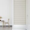 vidaXL Sienų plok&scaron;tės, 12vnt., kreminės, 90x15cm, aksomas, 1,62m&sup2;