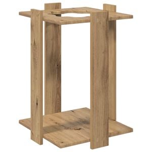 vidaXL Biliardo lazdos stovas Apdirbta mediena 42 x 43 x 60 cm