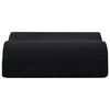 vidaXL Sėdynės pagalvėlė Paprastas Juoda
