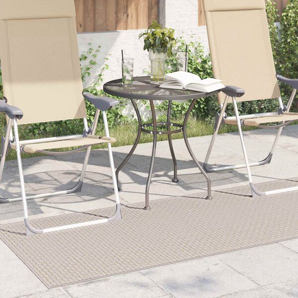 vidaXL Zoninės kiliminės dangos Stačiakampio Kreminė 200 x 80 cm