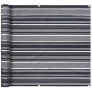 vidaXL Lauko skėtis multicolor 400 x 90 cm Oksfordas