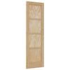 vidaXL Vidaus durys 61 x 198,5 cm fanera Natūrali