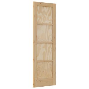 vidaXL Vidaus durys 61 x 198,5 cm fanera Natūrali