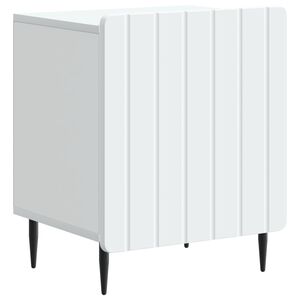 vidaXL &Scaron;alia lovos spintelė Balta 43 x 34,5 x 52 cm Apdirbta mediena