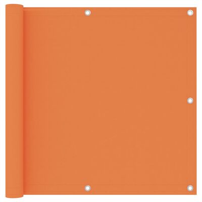 vidaXL Balkono pertvara, oranžinės spalvos, 90x500cm, oksfordo audinys