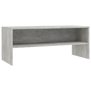 vidaXL Televizoriaus spintelė, betono, 100x40x40cm, apdirbta mediena