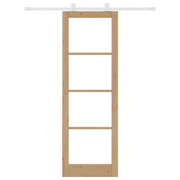 vidaXL Slankios durys ORKDAL Natūrali 78 x 232 cm