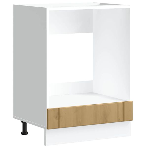 vidaXL Orkaitės spintelė "Lucca" Artisan Oak Engineered Wood