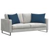 vidaXL Sofa Pagalvės 2 pcs Mėlyna 70 x 50 cm audinys