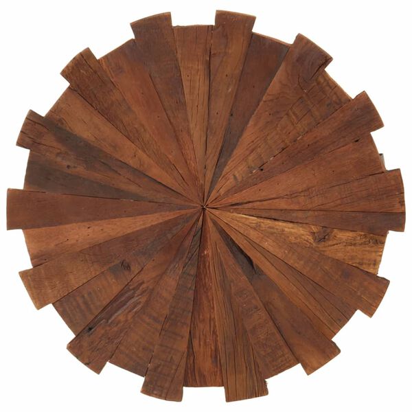 vidaXL Kavos staliukai, 2vnt., perdirbtos medienos masyvas ir geležis