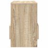 vidaXL Žurnalų stovas 2 pcs Sonoma ąžuolas 35 x 30 x 45 cm