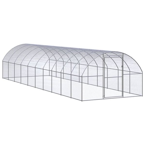 vidaXL Lauko narvas viščiukams, 3x10x2m, galvanizuotas plienas