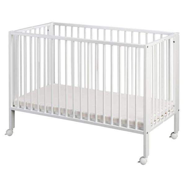 tiSsi Sulankstoma vaiki&scaron;ka lovytė, baltos spalvos