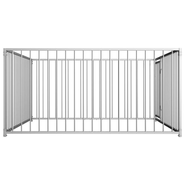 vidaXL Lauko voljeras &scaron;unims, 200x200x100 cm