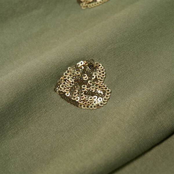 Vaikiškas sportinis megztinis, chaki spalvos, 104 dydžio