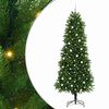 vidaXL Kalėdų eglutė su 300 LED s stovu Žalia 240 cm PE