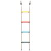 vidaXL Virvinės kopėčios vaikams su 4 laipteliais, įvairiaspalvės