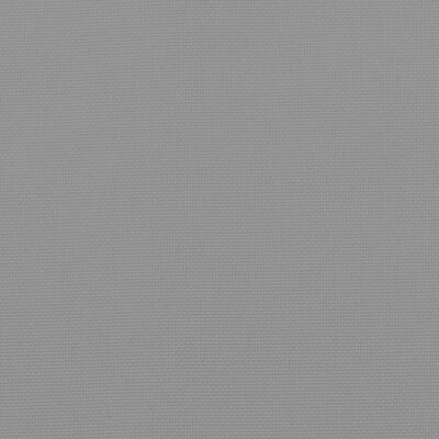 vidaXL Saulės gulto čiužinukas, pilkos spalvos, 200x60x3cm, audinys