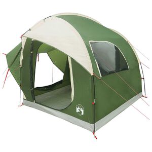 vidaXL Automobilių palapinė su stogu Žalia 239 x 210 x 210 cm