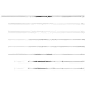 vidaXL Strypai stalo futbolui, 8vnt., 15,9mm