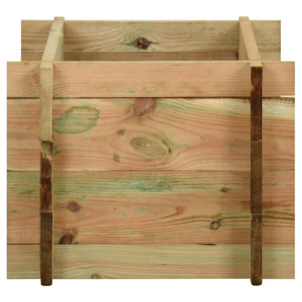 vidaXL Aukštas lovelis daržovėms, 40cm, impregnuota pušies mediena