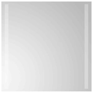 vidaXL Vonios kambario LED veidrodis, 50x50cm