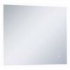 vidaXL Sieninis vonios kambario veidrodis su LED ir jutikliu, 60x50cm