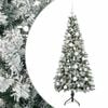vidaXL Dirbtinė kalėdinė eglutė su rutuliuku 120 cm 150 LED